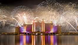 Fireworks at Atlantis, Palm Dubai - Apply Dubai Visa